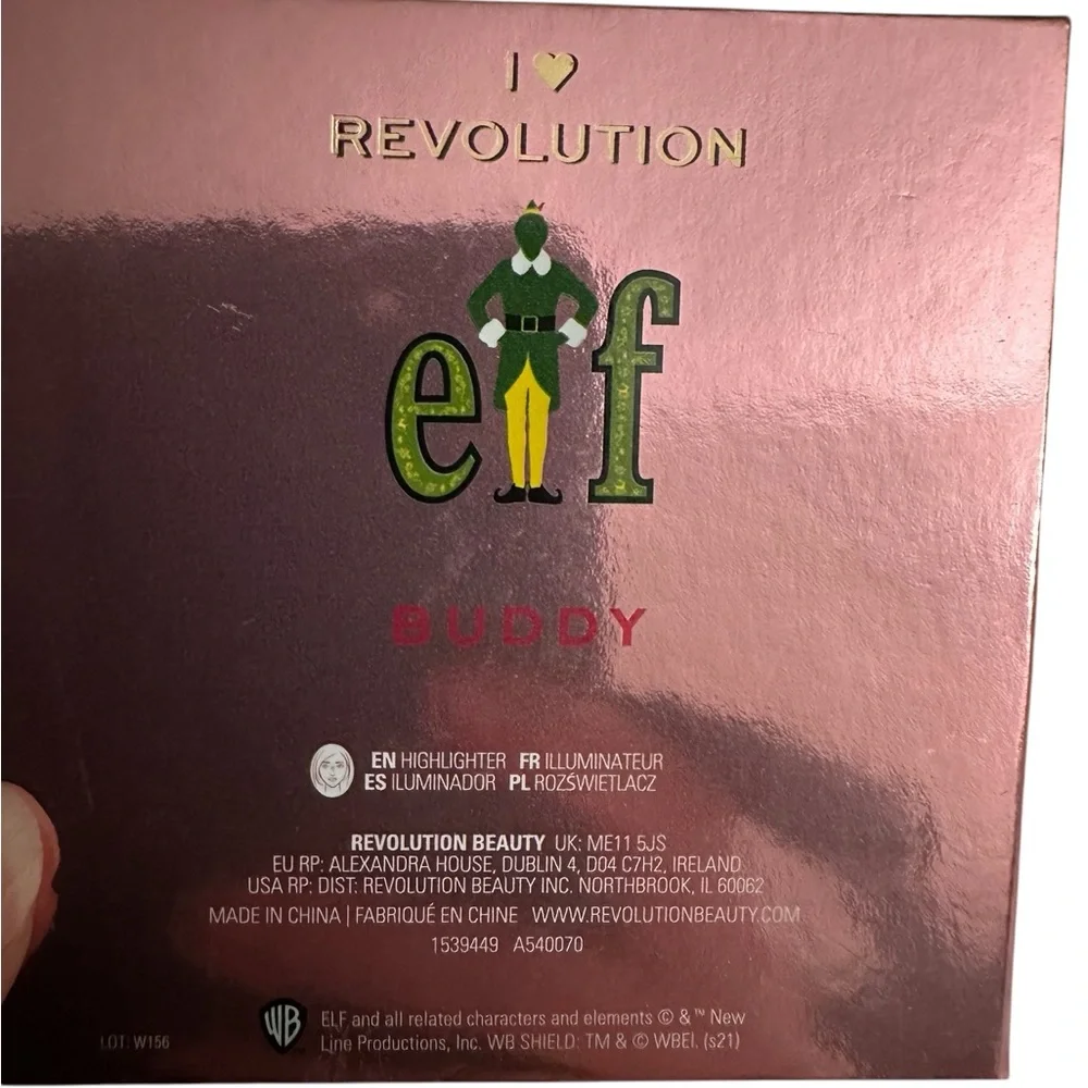 I ❤️ REVOLUTION Elf Highlighter - PAPPA ELF (limited edition) .30oz New